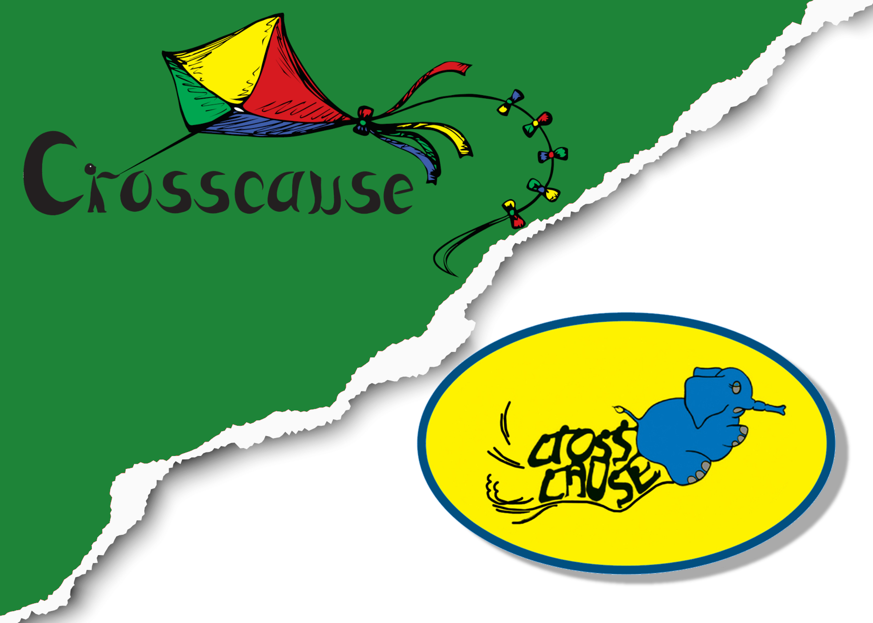 new and old Crosscause logo